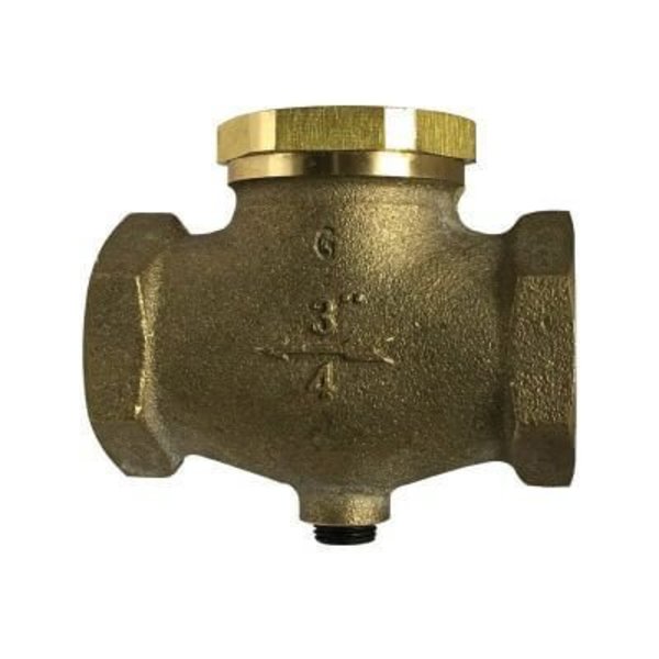 Midland Metal InLine Check Valve, VerticalHorizontal, 1 Nominal Size, NPT, 250 psi, 40 to 450 deg F, 18 NPT 947145